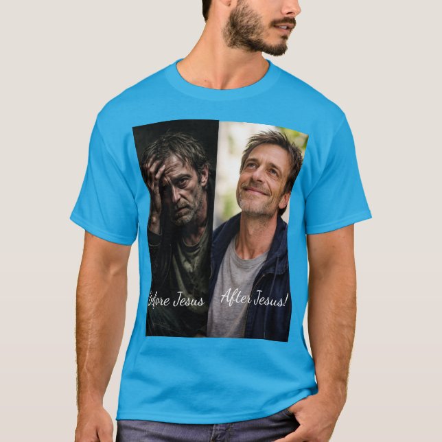 Before Jesus After Jesus T-Shirt (Front)