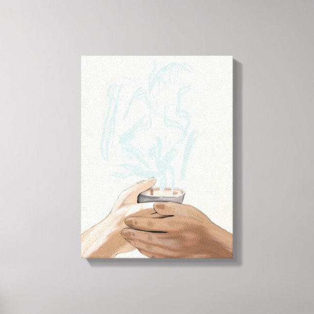 Before Roots – Quiet Beginnings of Care Canvas Print (Front)