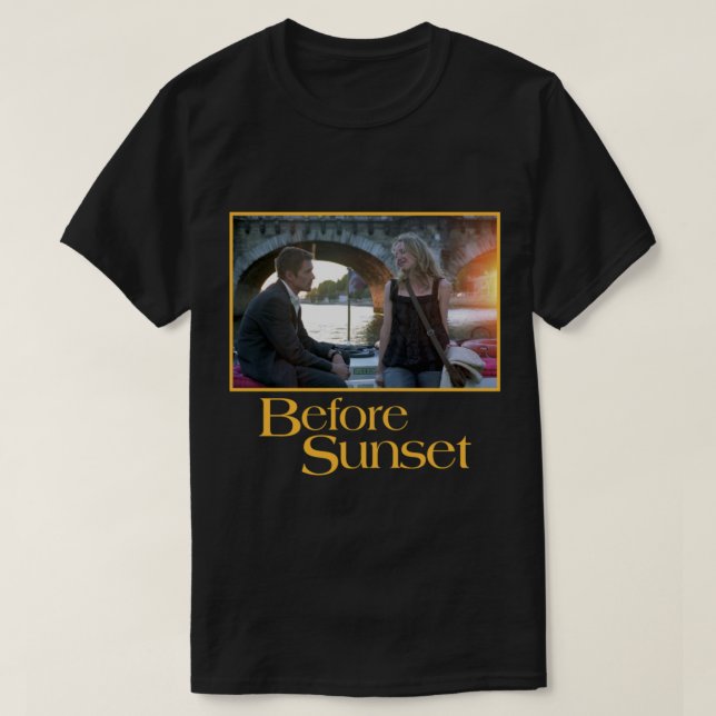 Before Sunset   T-Shirt (Design Front)