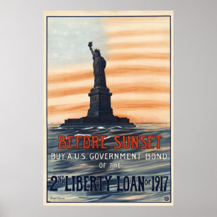 Before Sunset - World War One Poster Prints