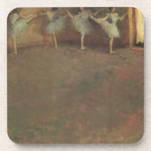 Before the Ballet by Edgar Degas, Vintage Fine Art Coaster