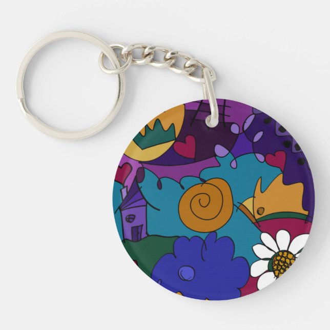 Before the Celebration Key Ring (Front)