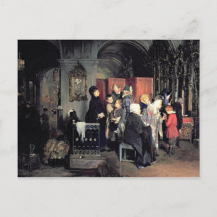 Before the Confession, 1877 Postcard