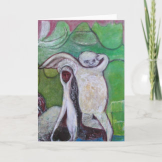 Before the Orchard Greeting Card