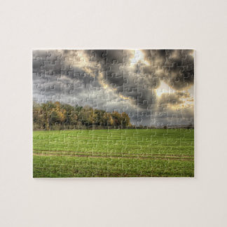 Before the Rain Countryside Jigsaw Puzzle