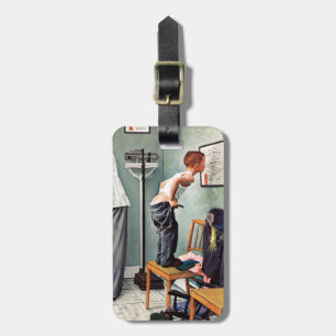 Before the Shot or At the Doctor's Luggage Tag