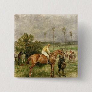 Before the Start, 1890 15 Cm Square Badge