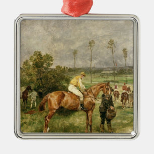 Before the Start, 1890 Metal Tree Decoration