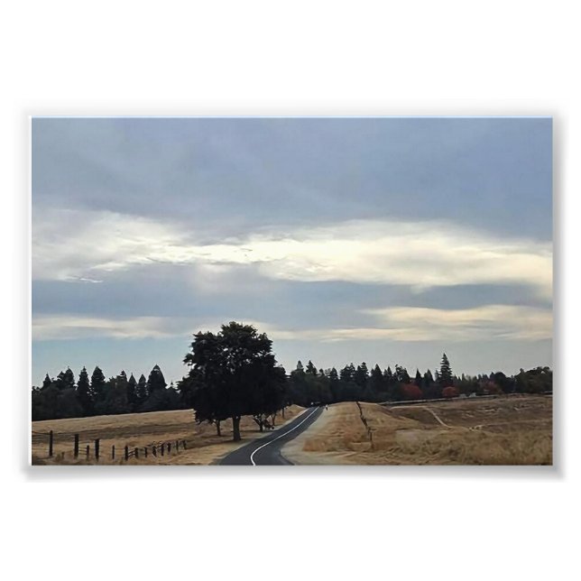 Before the storm photo print (Front)