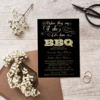 Before They Say I Do, Lets Have A BBQ! Wedding