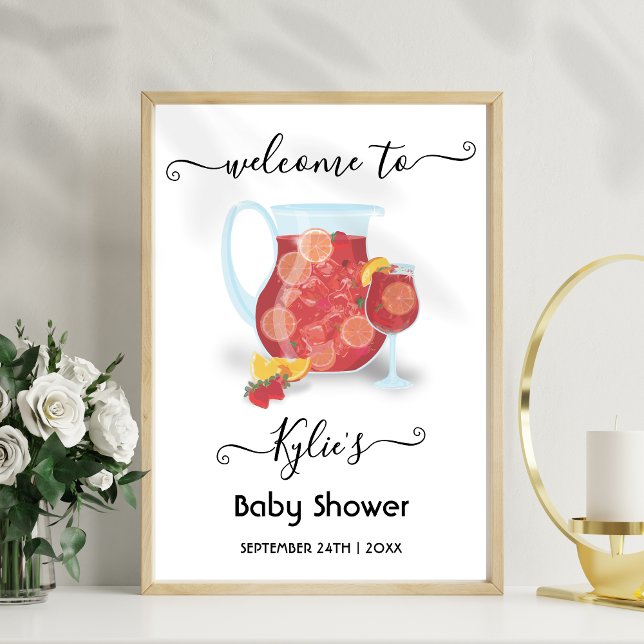 Before we Do we Drink Sangria Welcome Sign (Creator Uploaded)
