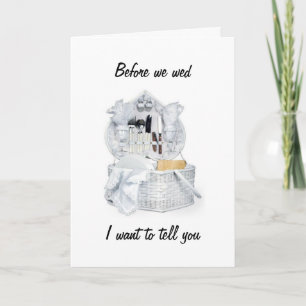 BEFORE WE MARRY CARD