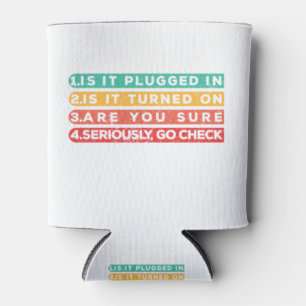Before You Bother Me Funny Tech Support Techie Can Cooler