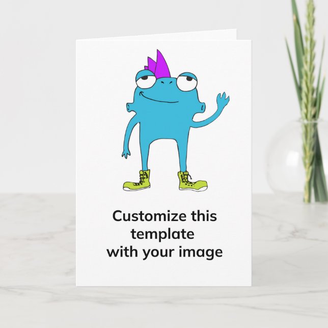 BeFunky Vertical Greeting Card (Front)