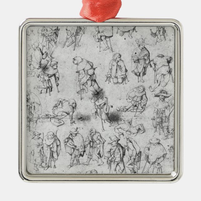 Beggars Metal Tree Decoration (Front)