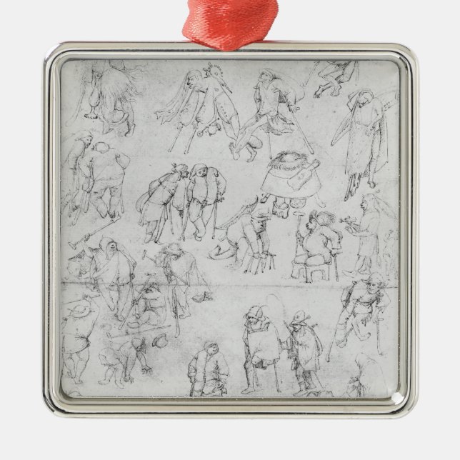 Beggars Metal Tree Decoration (Front)