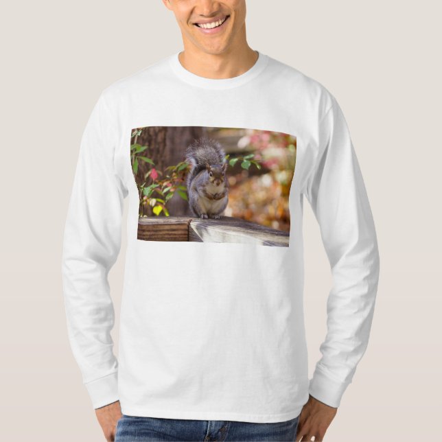 Begging Squirrel T-Shirt (Front)