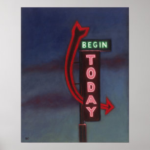Begin Today 2009 Poster