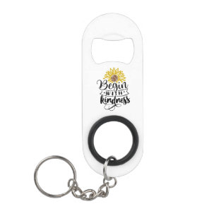 Begin With Kindness Credit Card Bottle Opener