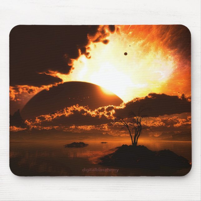 Beginning Of The End Mousepad (Front)