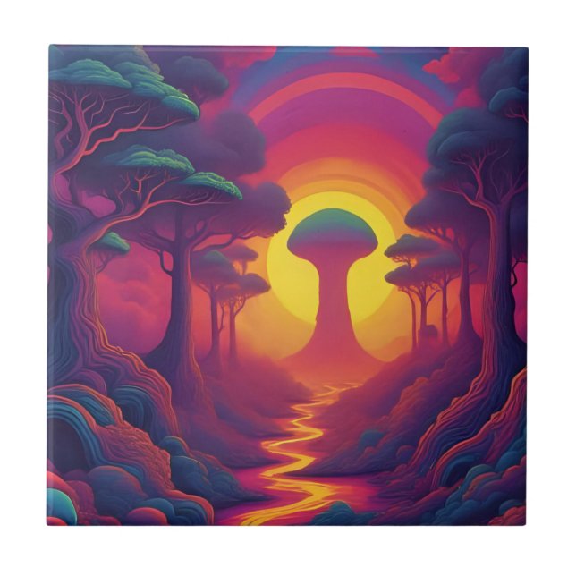 Beginning of The Fall Art Tile (Front)