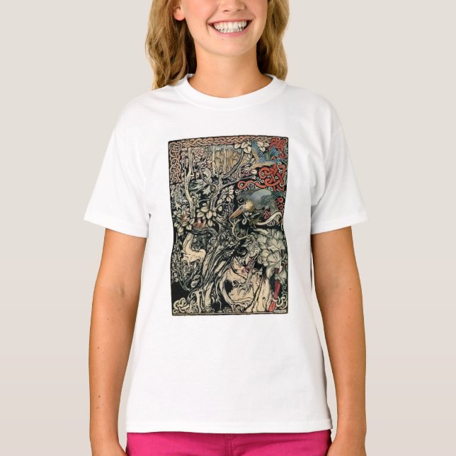 BEGINNING OF THE WORLD ill. by Arthur Rackham T-Shirt (Front)