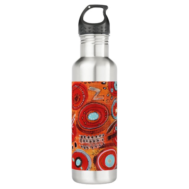 Beginning Stainless Steel Water Bottle (Front)