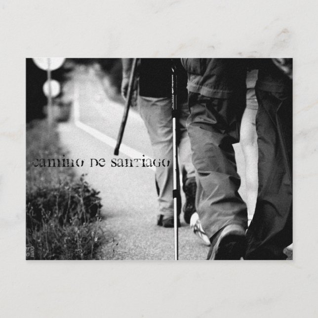 Beginnings, Camino de Santiago Postcard (Front)