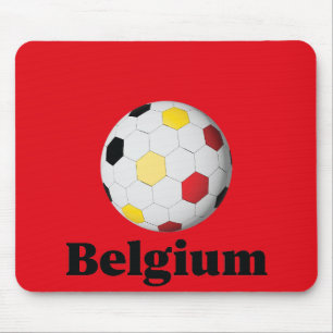 Begium Soccer Mouse Pad