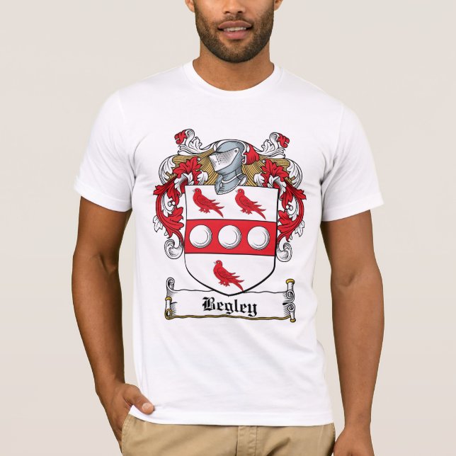 Begley Family Crest T-Shirt (Front)