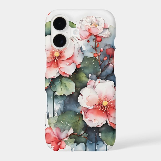 Begonia - Watercolor flowers (Back)