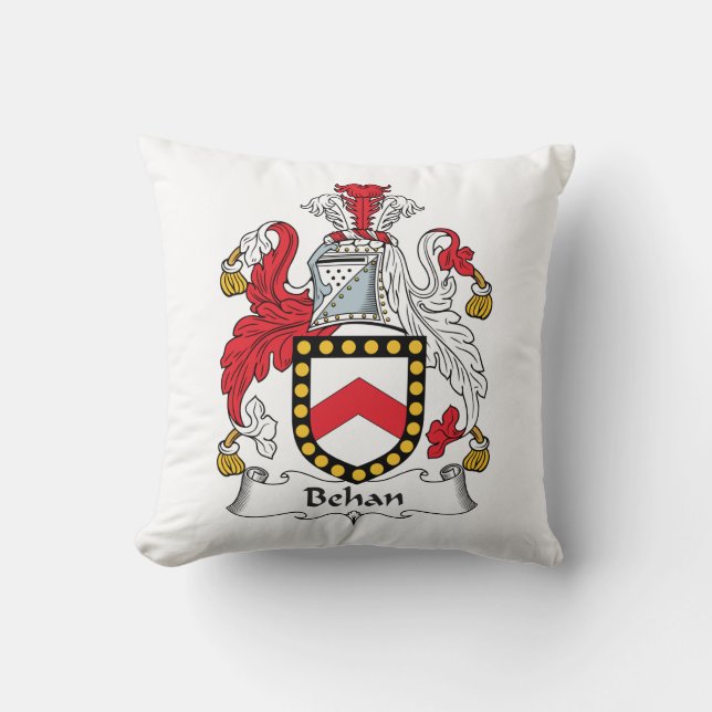 Behan Family Crest Cushion (Front)