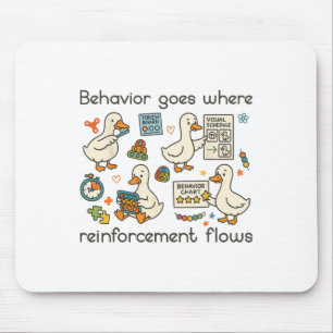 Behavior Analyst Silly Goose Rbt Aby Therapy Sped Mouse Pad