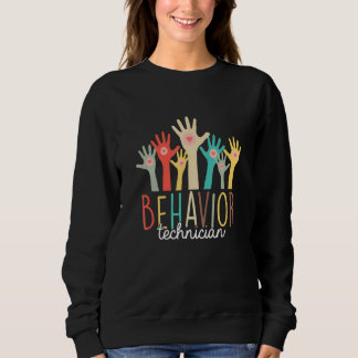 Behavior Technician Job Pride ABA Applied Behavior Sweatshirt