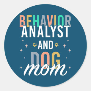 Behaviour Analyst Applied Behaviour Analyst Classic Round Sticker