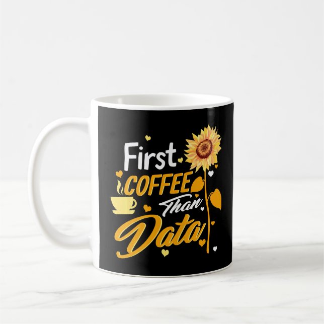 Behaviour Analyst Coffee Aba Rbt Bcba Therapist Te Mug (Left)