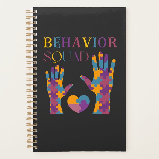Behaviour Squad Applied Behaviour Analysis Crew Planner (Front)