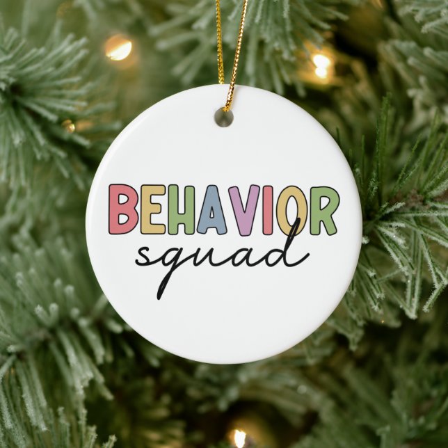 Behaviour Squad | Behaviour Therapist ABA Therapis Ceramic Tree Decoration (Tree)