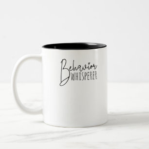 Behaviour Whisperer Two-Tone Coffee Mug