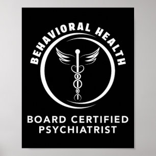 Behavioural And Mental Health Board Certified Psyc Poster