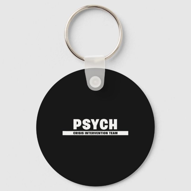 Behavioural And Mental Health Crisis Intervention  Key Ring (Front)
