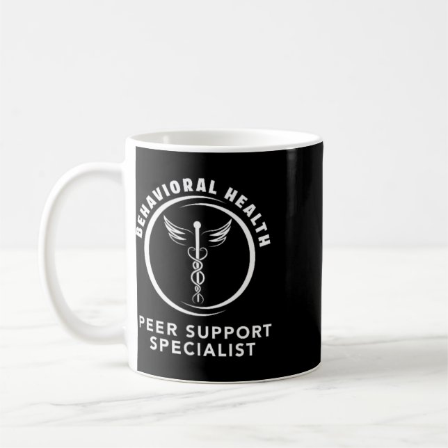 Behavioural And Mental Health Peer Support Special Coffee Mug (Left)