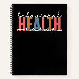 Behavioural Health Nurse Psychiatric Nursing Ther Notebook