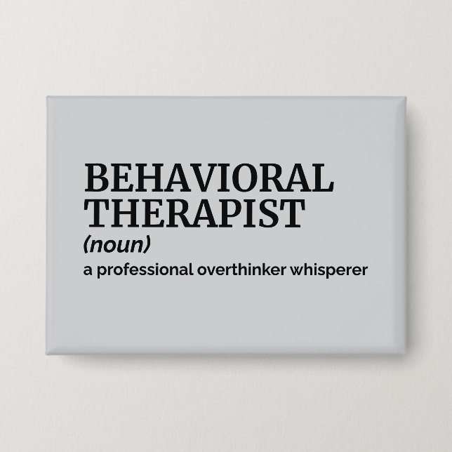 Behavioural Therapist Appreciation - Definition (Front)