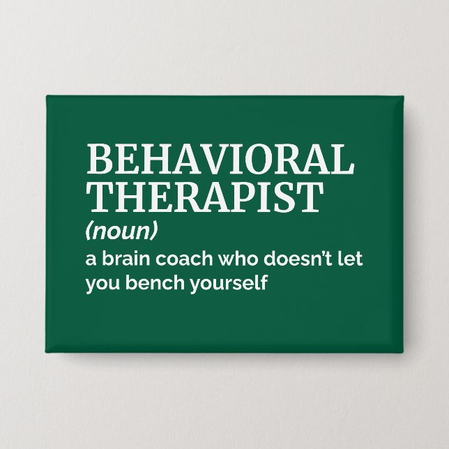 Behavioural Therapist Job Humour Definition (Front)