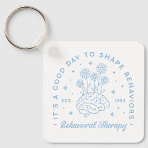 Behavioural therapy therapist aesthetic key ring