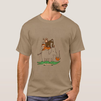 Behind Every Good Woman Are A Lot Of Animals retro T-Shirt