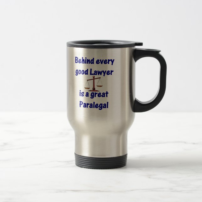 Behind Every Lawyer - Paralegal Mug (Right)