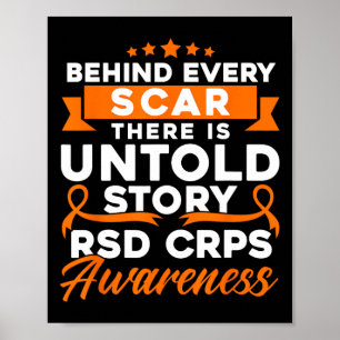 Behind Every Scar Rsd Crps Awareness 1 Poster