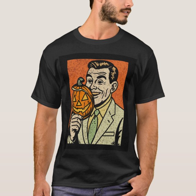 Behind the Pumpkin T-Shirt (Front)